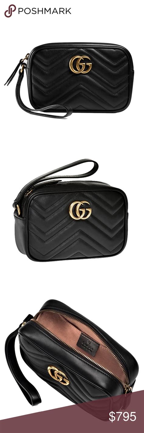 gucci marmont 2.0 wristlet|gg marmont leather backpack.